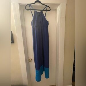 Old Navy Blue Maxi Dress Size Large
